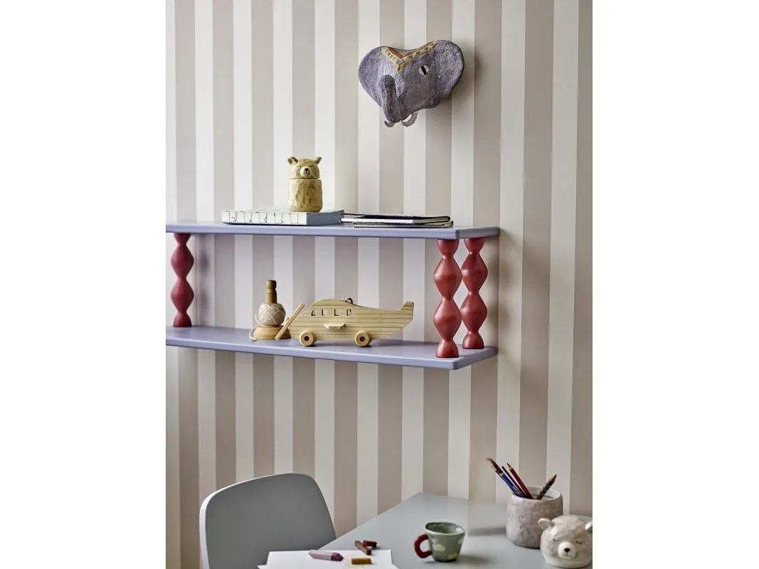 BLOOMINGVILLE MINI Bibiola hylle, blå, MDF