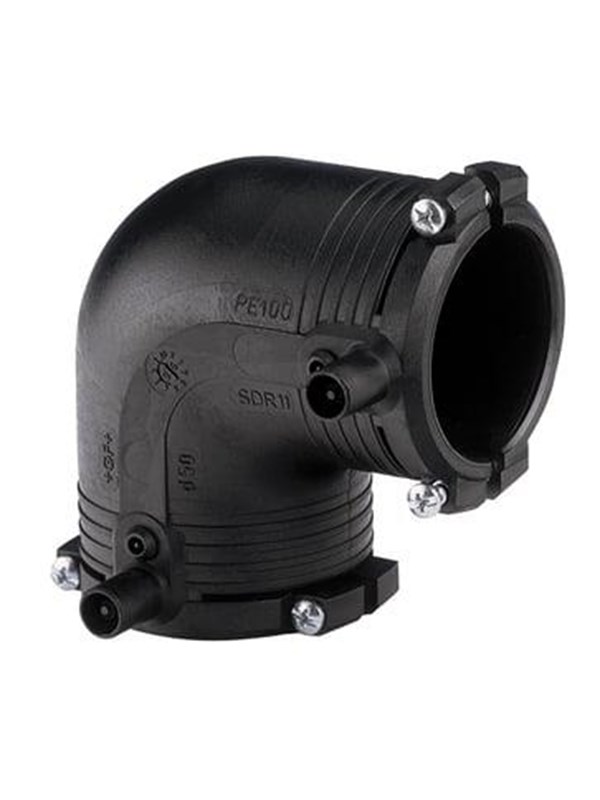 +GF+ elgef plus elbow 90° 40 mm pn16 pe100-sdr11