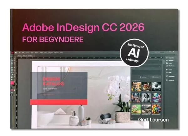 Adobe InDesign CC 2026 for nybegynnere | Gert Laursen | Språk: Dansk