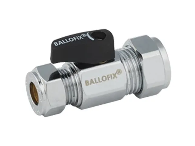 Broen Ballofix 15x15 mm m.greb - Klemr.Model t.cu og Pex