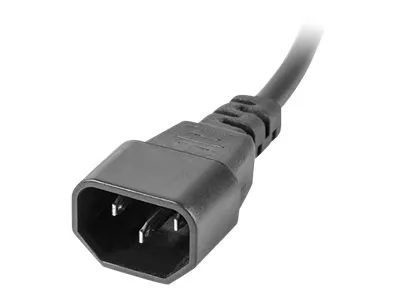 Lanberg PDU-04E04I-0200-IEC-BK - Strømfordelerenhet (kan monteres i rack) - AC 220-250 V - 2500 watt - enkeltfase - inngang: IEC 60320 C14 10A - utgangskontakter: 8 (4 x NF C61-314, 4 x IEC 60320 C13) - 1U - 19 - 2 m kabel - svart