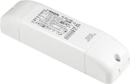 Alt-i-en-konverter, konstant spænding DC (12, 24 og 28V) og konstant strøm DC (350, 500, 550, 700 og 750 mA).