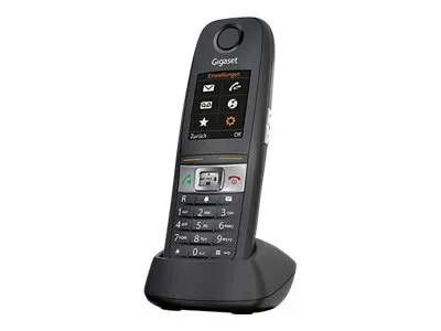 Gigaset E630HX - Trådløst ekstra håndsett med anrops-ID - DECT\GAP - SIP, RTP - svart