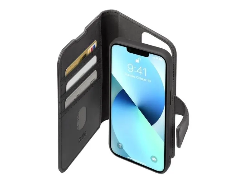 SBS TEBKDETIP13K, Folio, Apple, iPhone 13, 15,5 cm (6.1), Svart