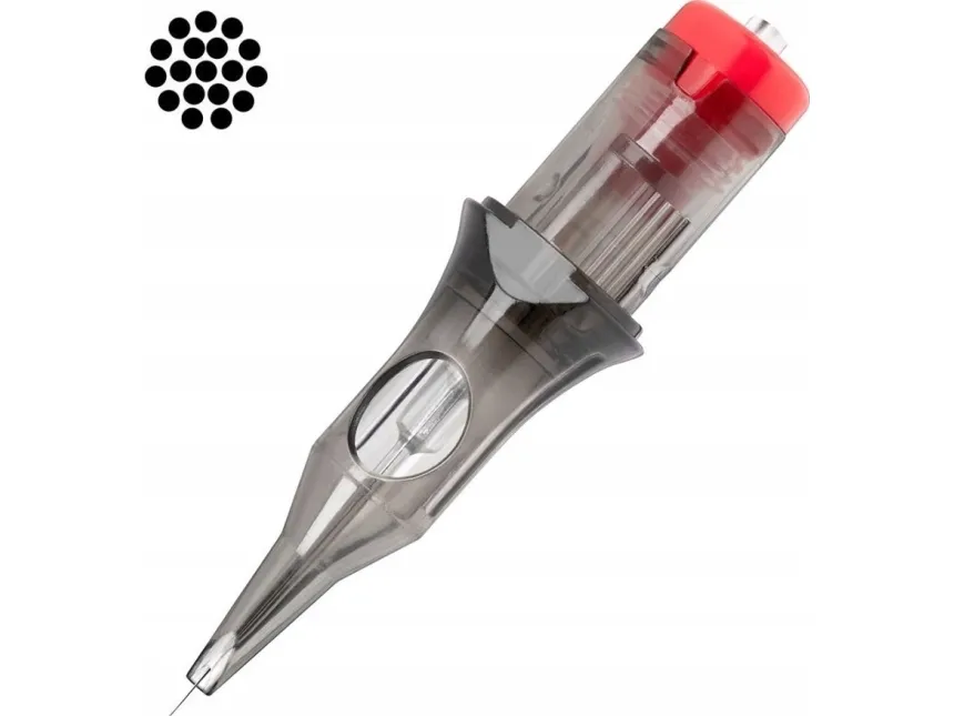 Activeshop patron til tatovering El Cartel V2 - 0.30 18RL Medium Taper 10 stk