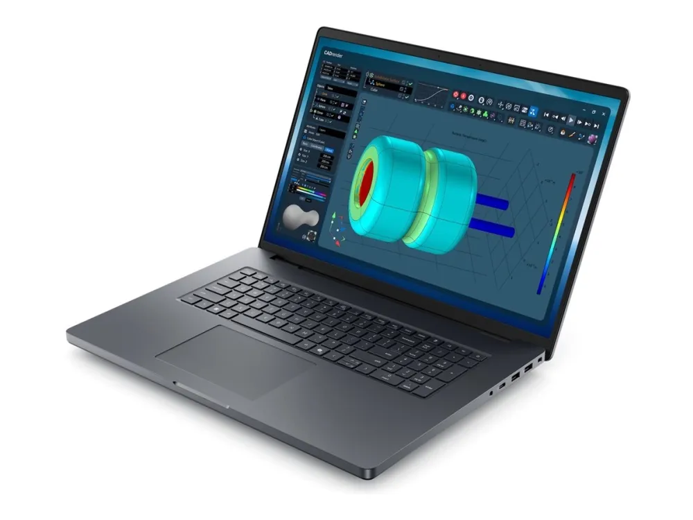 Dell Pro Max 18 Plus MB18250 - AI PC - Intel Core Ultra 9 - 285HX / inntil 5.5 GHz - vPro Enterprise - Win 11 Pro - RTX PRO 3000 Blackwell - 64 GB RAM - 1 TB SSD SED, NVMe, TLC, Performance - 18 2560 x 1600 (QHD+) @ 120 Hz - 2.5 Gigabit Ethernet - NFC, Wi-Fi 7 - magnetitt - BTP - med 3-års Dell ProSupport