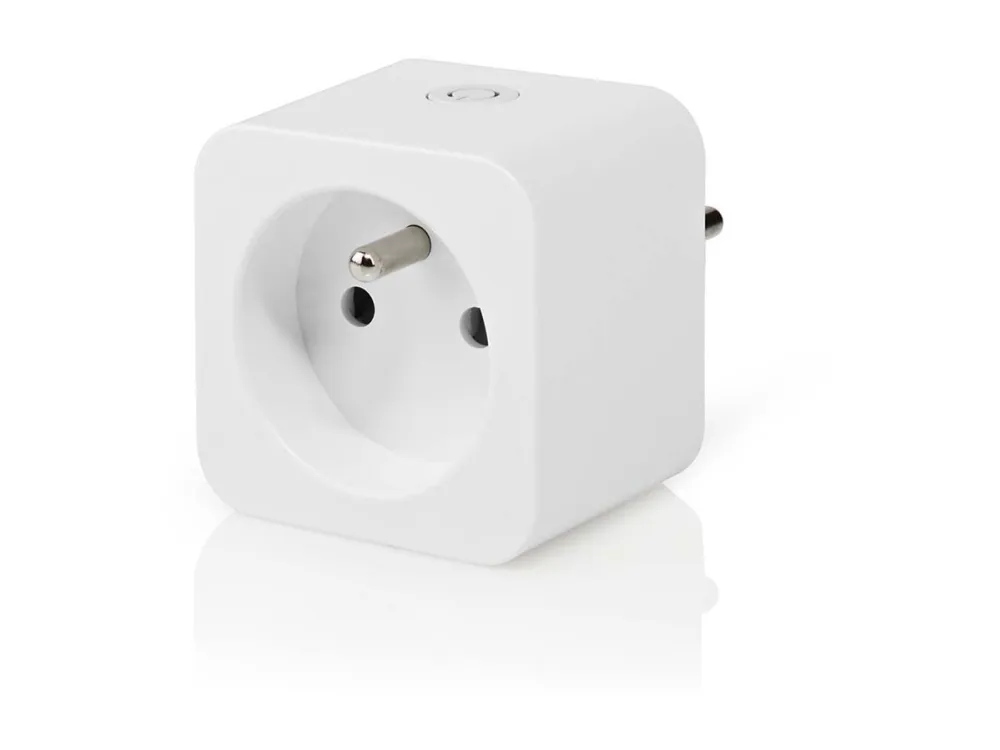 Nedis SmartLife - Smartplugg - trådløs - Wi-Fi - 2.4 - 2.484 GHz - hvit