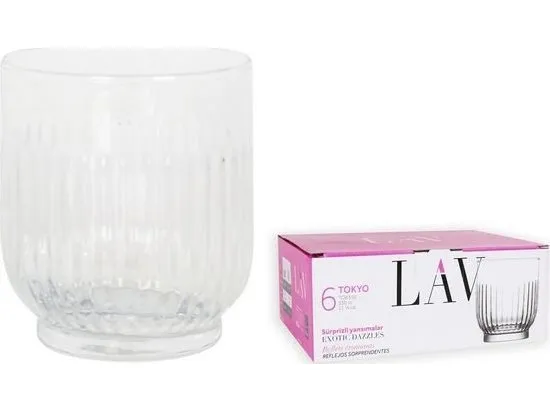 LAV Tokyo vinglassett (6 stk) (330 ml)