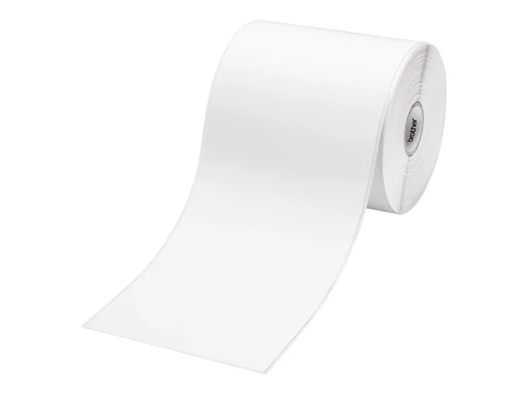 Brother RDS01E2 - Papir - hvit - Rull (10,2 cm x 44,3 m) 1 rull(er) tape - for Brother TD-4000