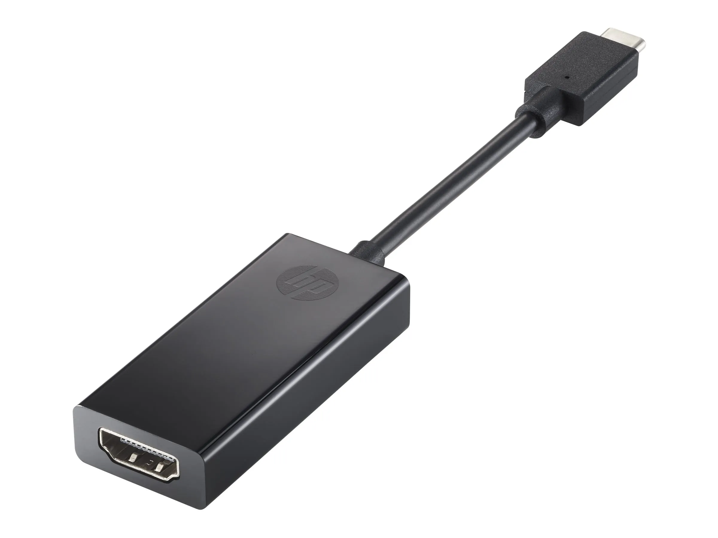 HP - Ekstern videoadapter - USB-C - HDMI - svart - for Elite Slice  EliteBook 1040 G3  EliteBook x360  ZBook 15 G3, Studio G3