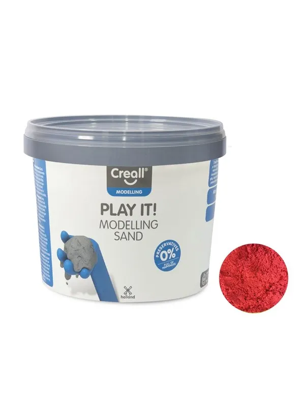 Creall Play It Play Sand Red 750gr.