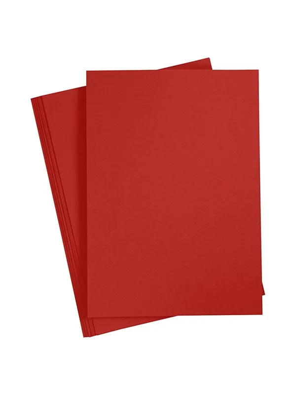 Creativ Company Colored Cardboard Bordeaux A4 20 sheets
