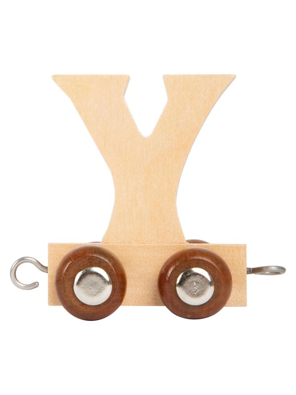 Small Foot - Wooden Letter Train - Y - 12 pieces