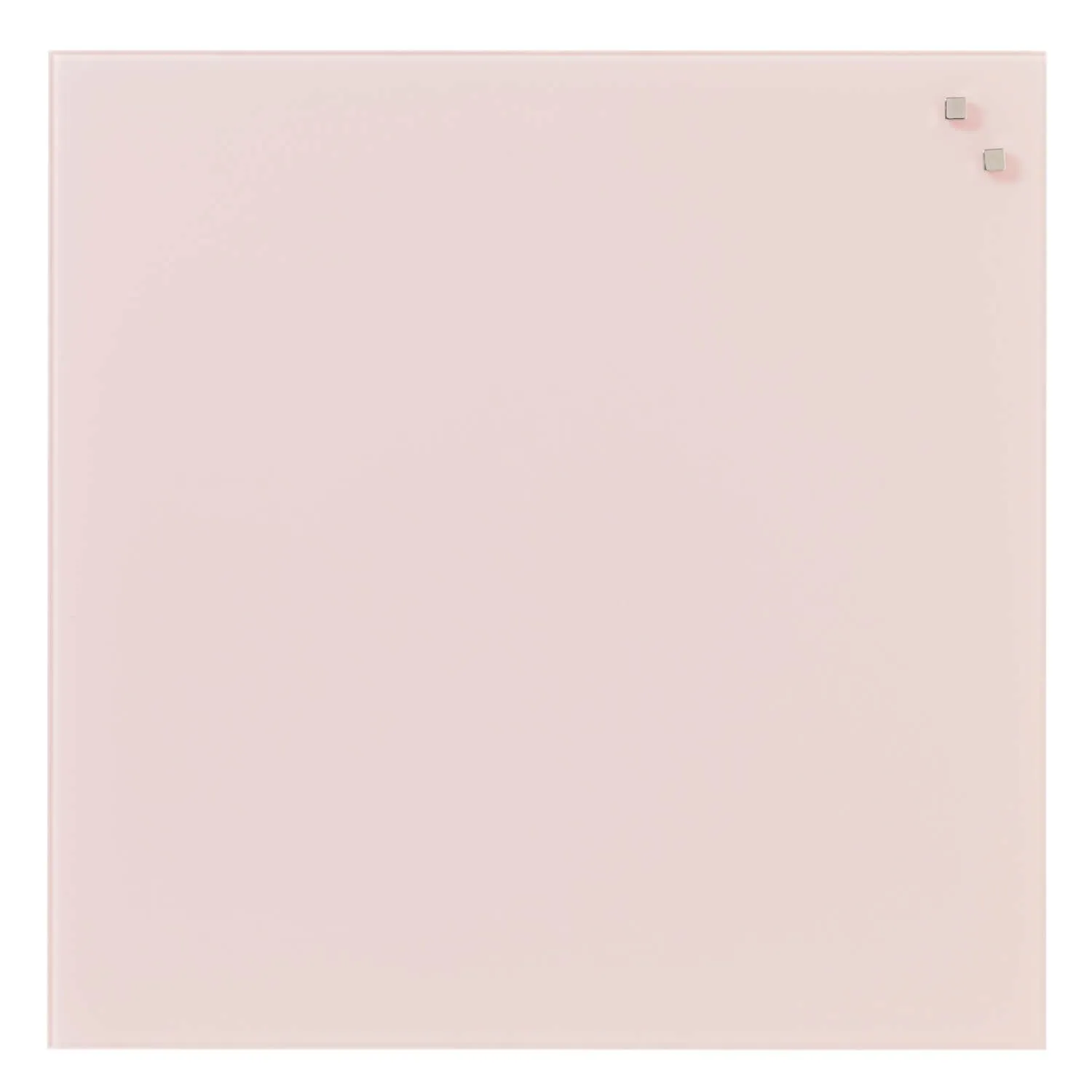 Magnetisk glastavle 45 x 45 cm pudder