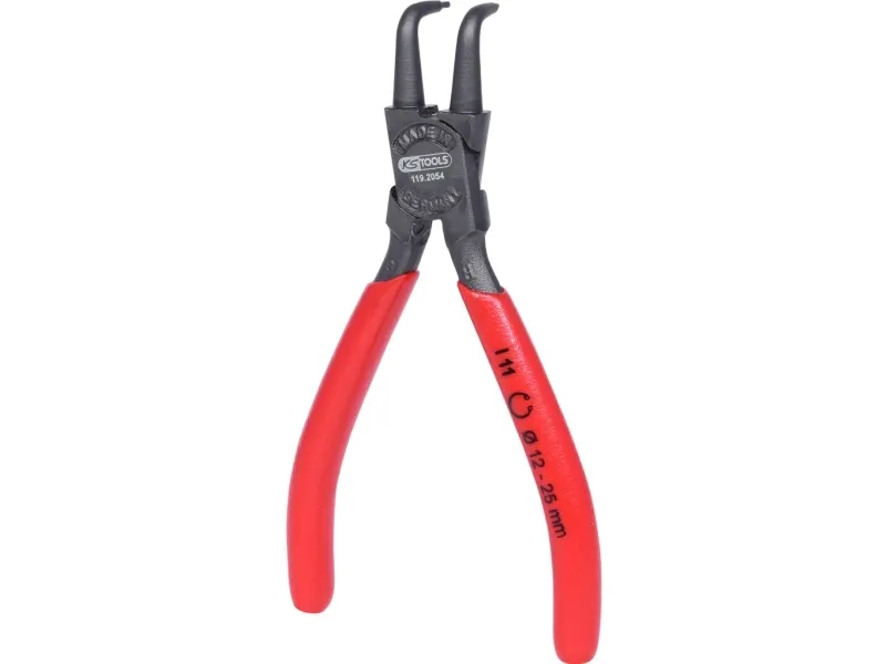 KS Tools 1192054 seegeringtang 10–25 mm, spissform vinklet 90°