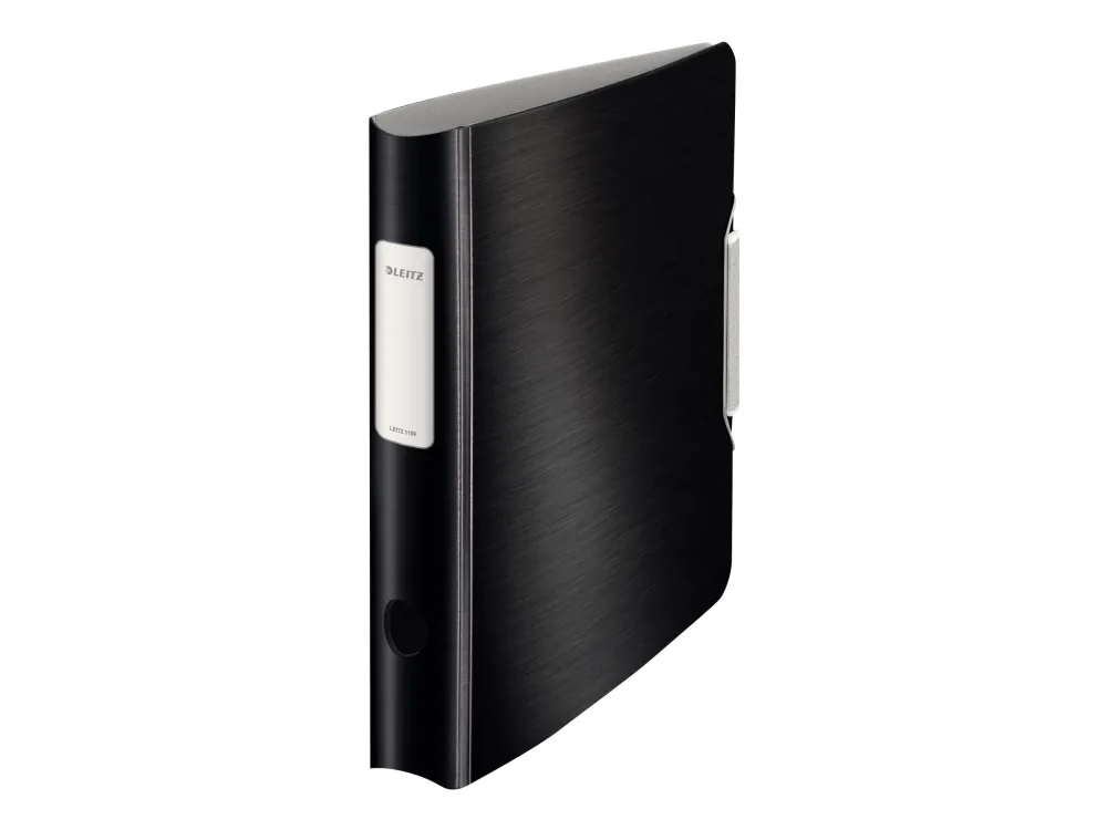 Leitz 180° Active Style - Ringperm - bokryggbredde: 65 mm - for A4 (210 x 297 mm) - kapasitet: 350 ark - atlasksort
