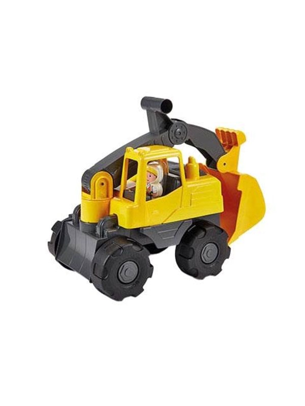Ecoiffier Excavator with Play Figure 35.5cm