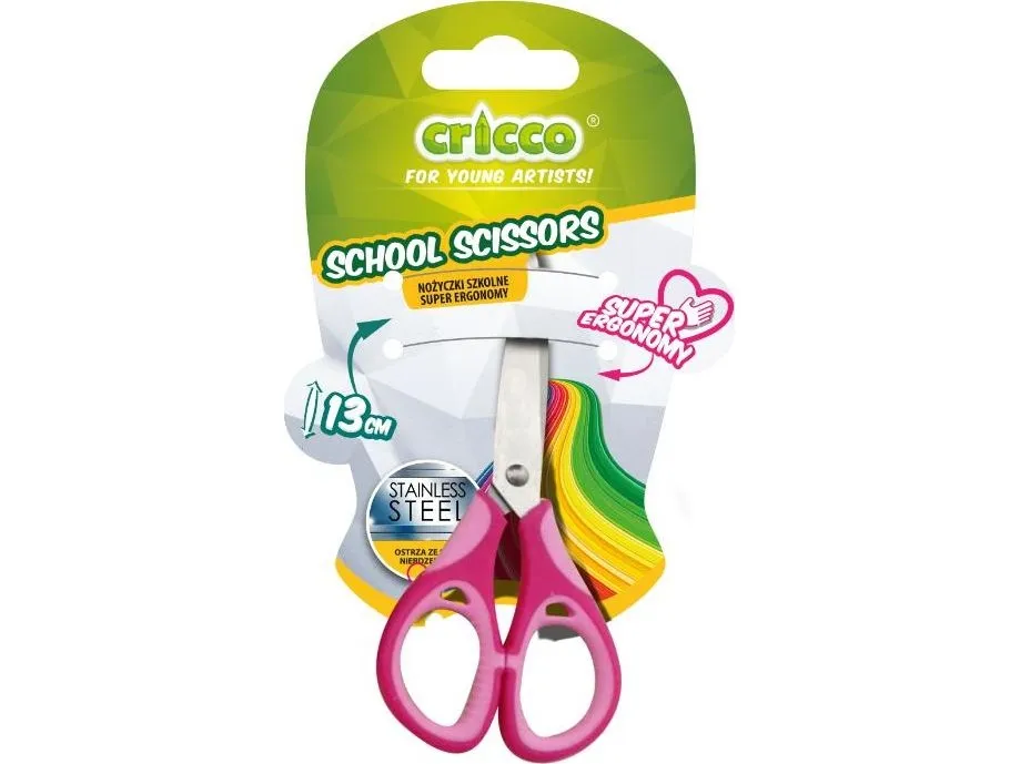 Cricco skole-saks Super ergonomi 13 cm