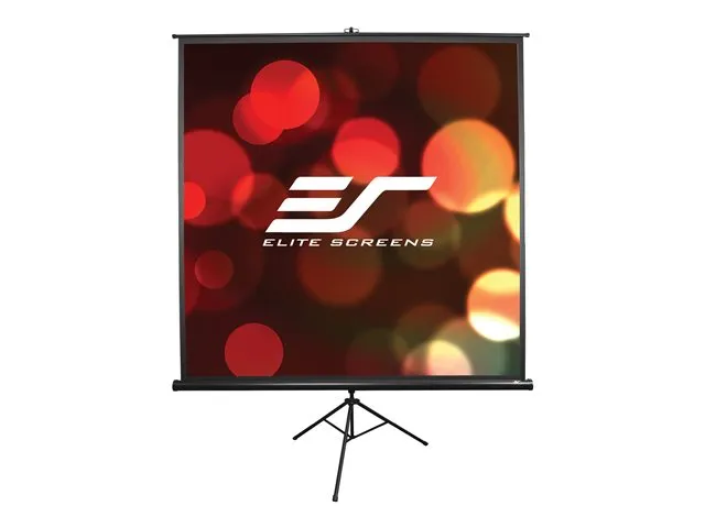 Elite Tripod Series T120UWV1 - Projeksjonsskjerm med tripod - 120 (305 cm) - 4:3 - MaxWhite 2 - svart