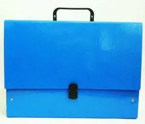 Tadeo Trading mappe/briefcase med håndtak Jumbo blå