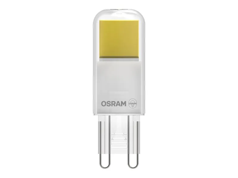 OSRAM - LED-lyspære - form: PIN - klar finish - G9 - 2.6 W (ekvivalent 30 W) - klasse E - varmt hvitt lys - 2700 K