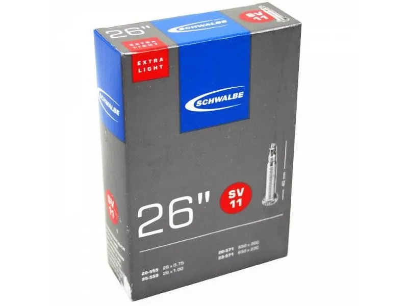 Schwalbe 10422313, Presta (Sclaverand), 26, 19,05 - 25,4 mm, 4 cm, Sort, Tyskland