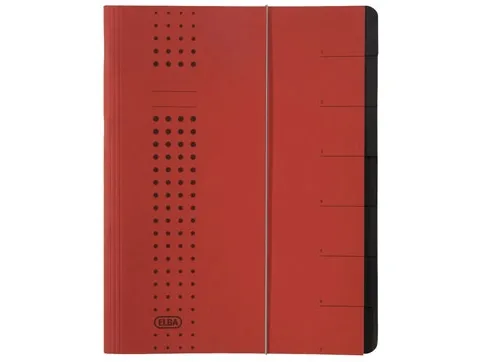 Elba 400002024, Rød, Kartong, A4, 450 g/m², 250 mm, 12 mm