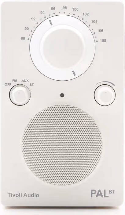Tivoli Audio PAL BT* Bluetooth Høyttaler (Hvit)