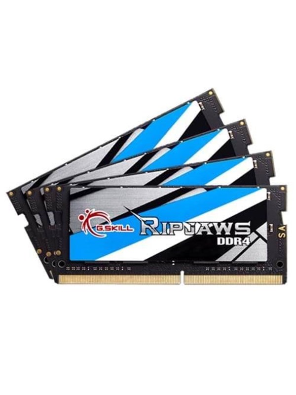 G.Skill Ripjaws SODIMM DDR4-2666 - 32GB - CL19 - Quad Channel (4 pcs) - Intel XMP - Svart