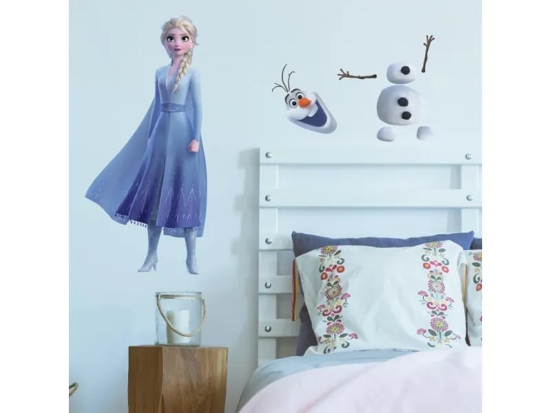 Disney Frost 2 Elsa og Olof Gigant Wallsticker