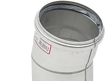 Ø 110 mm x 15° Bøjning syrefast AISI316L/EN1.4404 Blücher