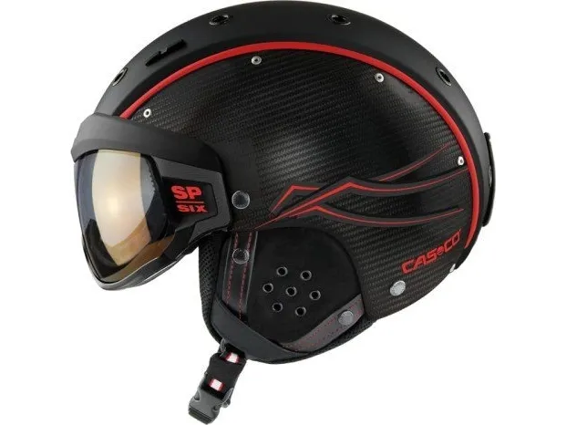 Casco CASCO KASK SP-6 Limited Race Carbon black-red M (54–58 cm)