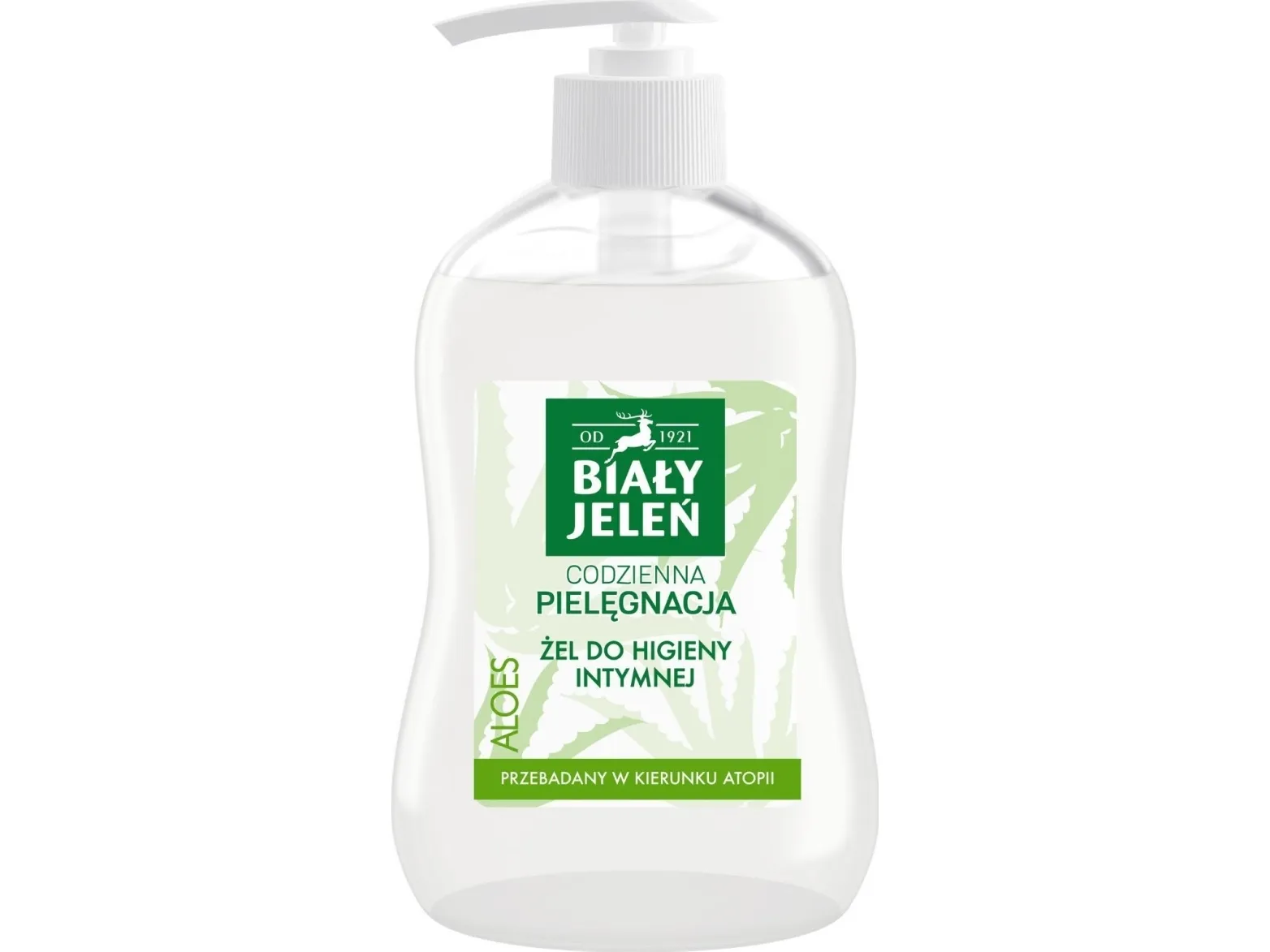 BIAŁY JELEŃ_Hypoallergen aloe gel for intim hygiene 500ml