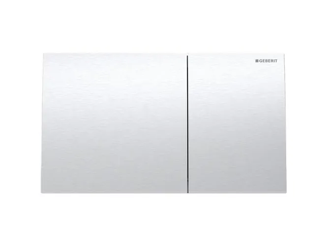Geberit Sigma70 - betjeningsplade Børstet, easy-to-clean-belagt Børstet