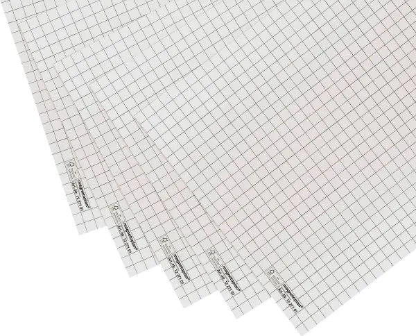 magnetoplan flippoverblokk, format: 650 x 930 mm, rullet firkantet foran, blank bakside, 70 gsm, klorfri - 5 stk (1227301)