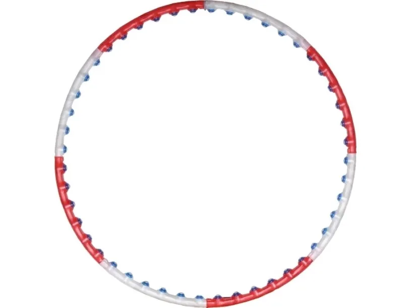 SMJ sport hula-hop med kuler anion 1 rød (H0095)