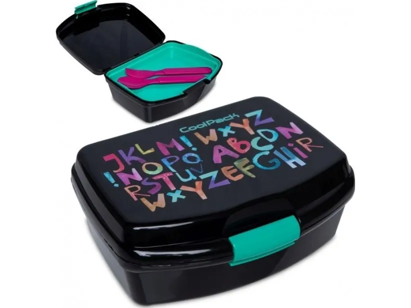 Matboks for uteplass CoolPackRumi Alphabet