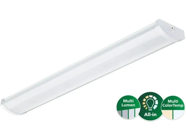 Philips CoreLine FastSet Stænktæt IP44 All-in SM155C 3000lm-4800lm/830-840 34W 3F-gennemfortrådning