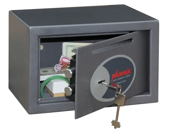 Phoenix Safe Co. Vela SS0801KD, 10 l, Grafitt, Nøkkel, Stål, 310 mm, 200 mm