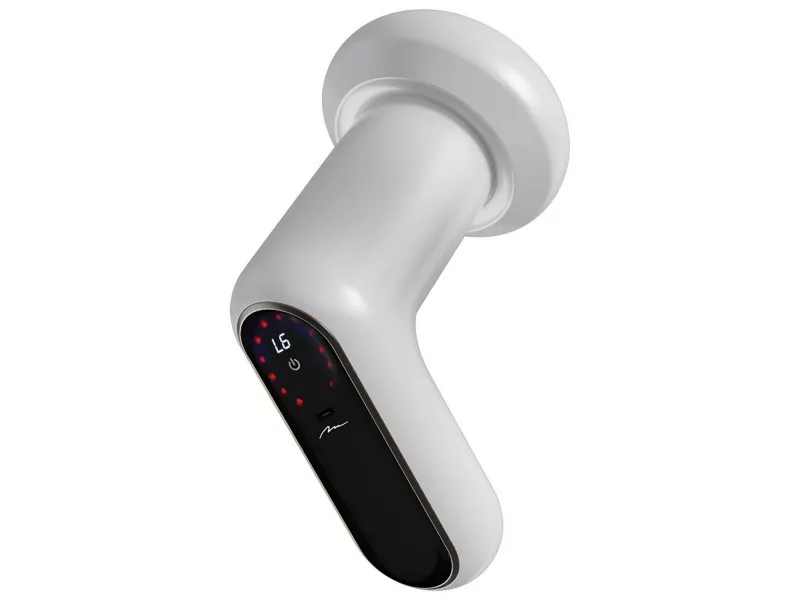 Media-Tech ANTICELLI MASSAGER - Trådløst anti-cellulitt massasjeapparat med infrarød oppvarming, 5 massasjehoder, 6 hastighetsnivåer og 3 massasjemoduser. USB-C strømport.