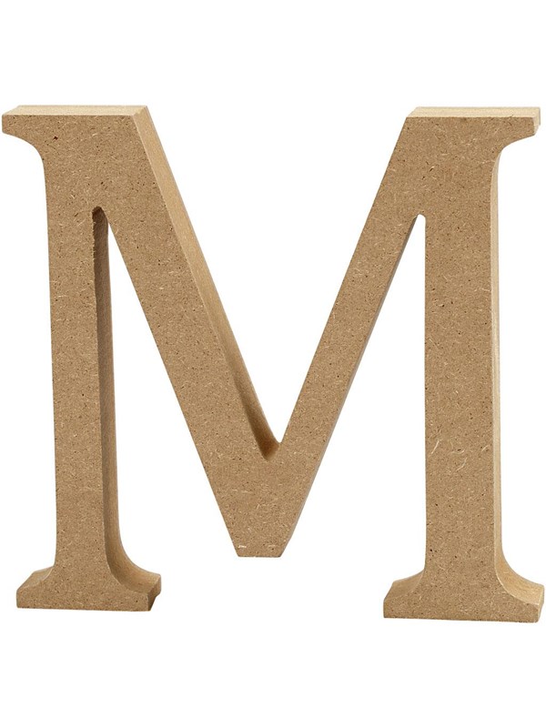 Creativ Company Letter M MDF 13cm 1pc.