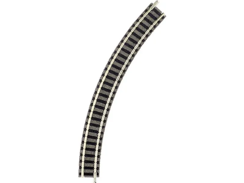 Fleischmann piccolo 9120 N (med ballast) buet spor 192 mm 45° 192 mm