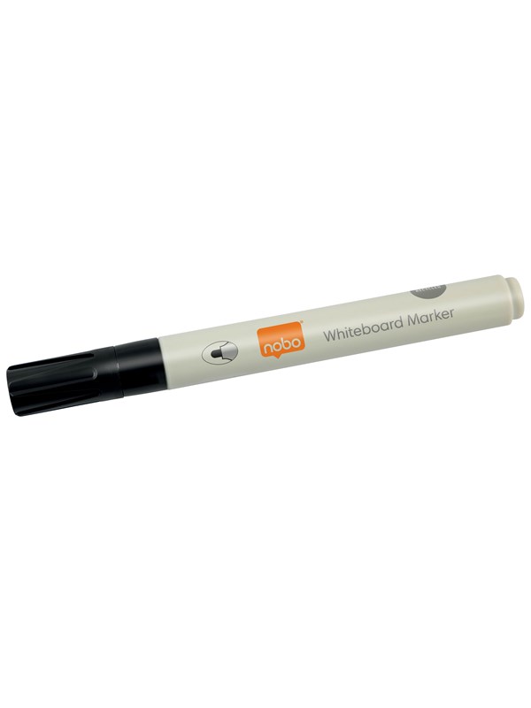 Nobo whiteboardpenner, rund tupp, pakke med 4 stk.