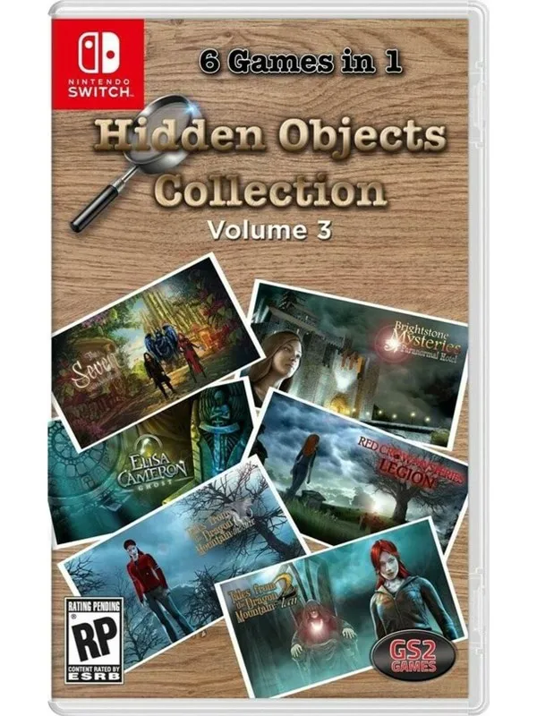 Hidden Objects Collection - Volume 3 - Nintendo Switch - Puslespill