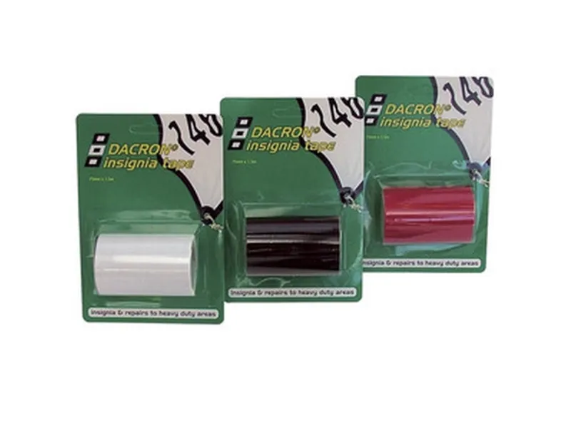 PSP Dacron seiltape 75 mm x 1,5 m rød