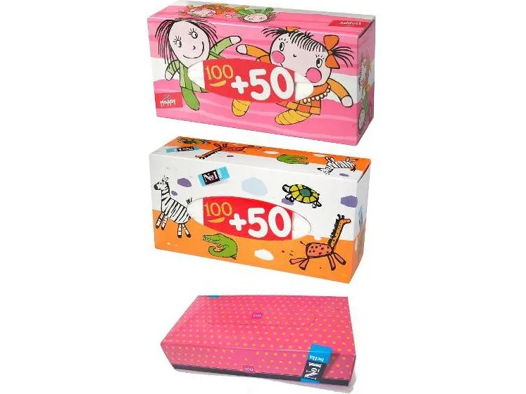 Bella universelle babykluter Baby Happy 100 stk + 50 stk gratis