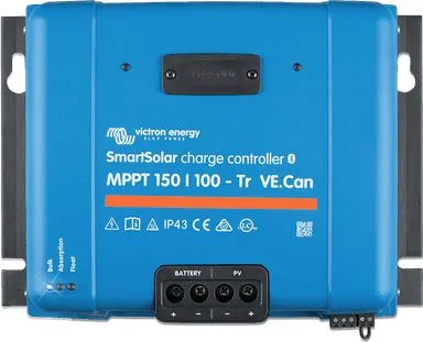 Victron Energy SmartSolar MPPT 250/100 VE.Can, 250 V, 70 A, IP43, Blå, -30 - 60 °C, 0 - 95%
