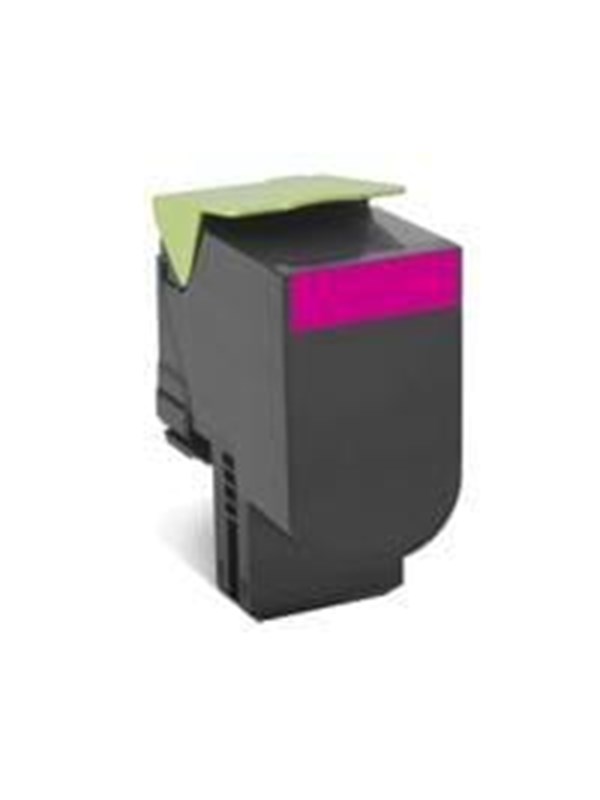 Lexmark 70C2HME Magenta Toner - Blekk patron / papir sett Rød