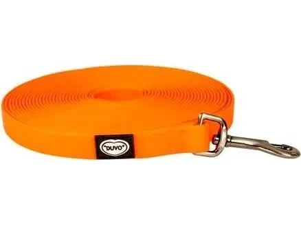 Duvo+ neon PVC kobbel treningsbånd 5 m oransje 11108
