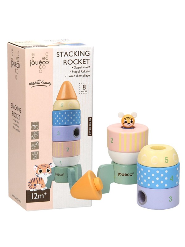 Jouéco The Wildie Family Stacking Rocket